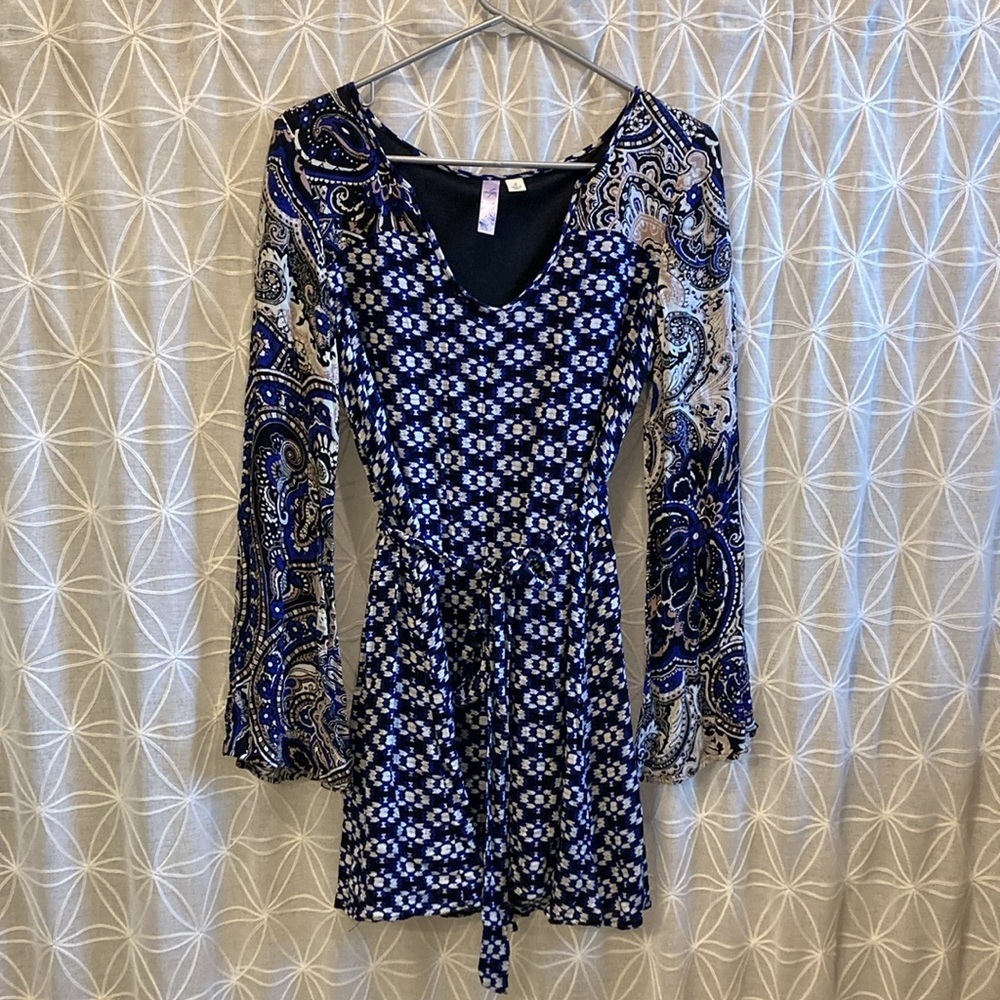 Alya Boho Style Mini Dress